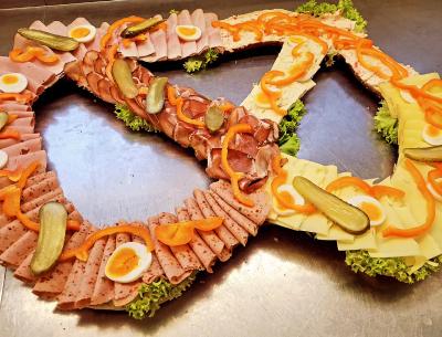 Belegte Brezel
